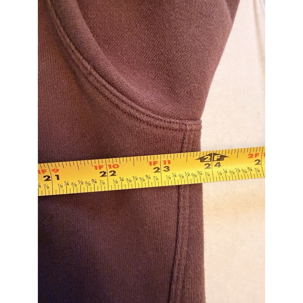 Lululemon Men's Medium Steady State Hoodie Sweatshirt Pullover Brown Athletic - Picture 8 of 9